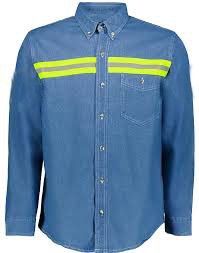 Camisa Mezclilla Alta Visibilidad