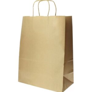 Bolsa de Papel Kraft 22x30x10cm